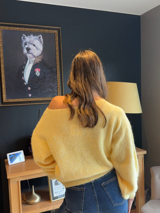 Pull épaule dénudée Maria