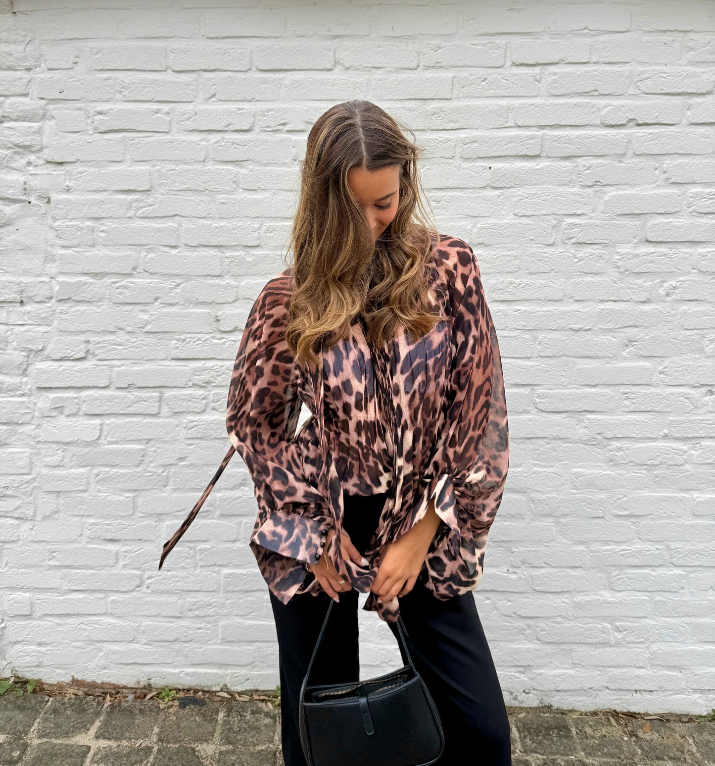 Blouse fluide léopard Héloise