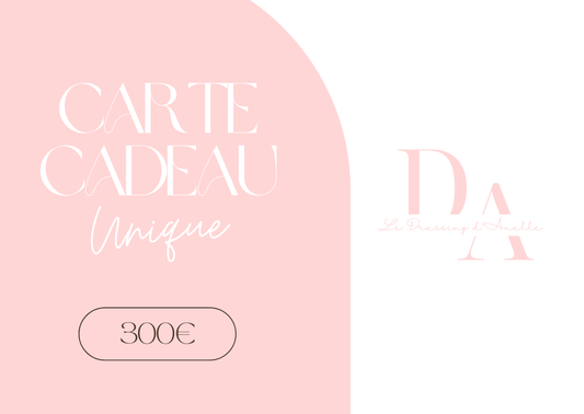 Carte-cadeau d'une valeur de 300€