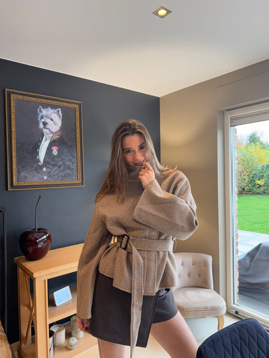 Veste col montant Zoana