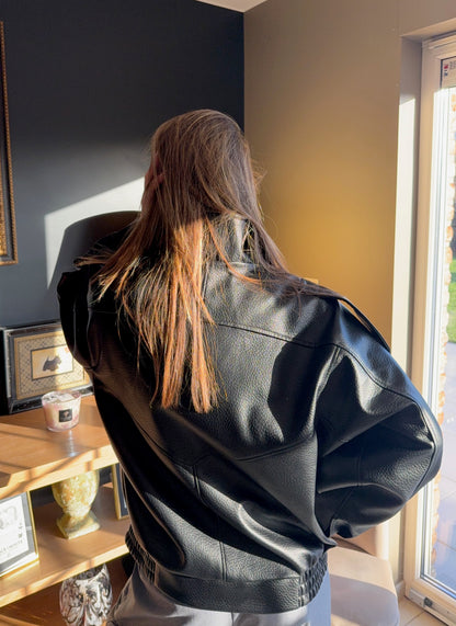 Veste en simili cuir Apo