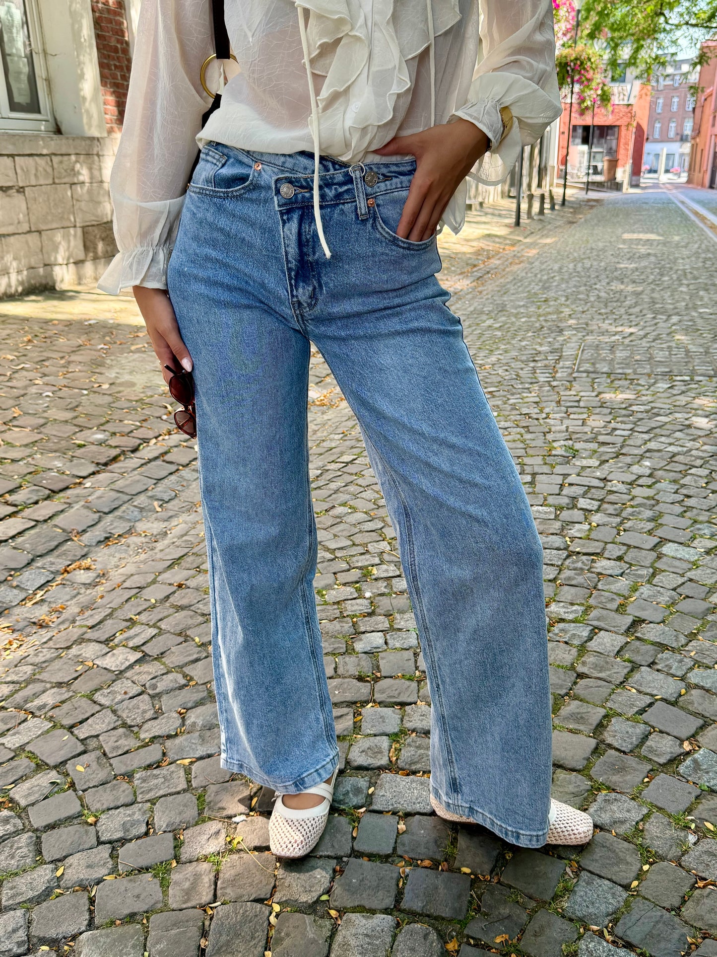Jeans asymétrique Anais