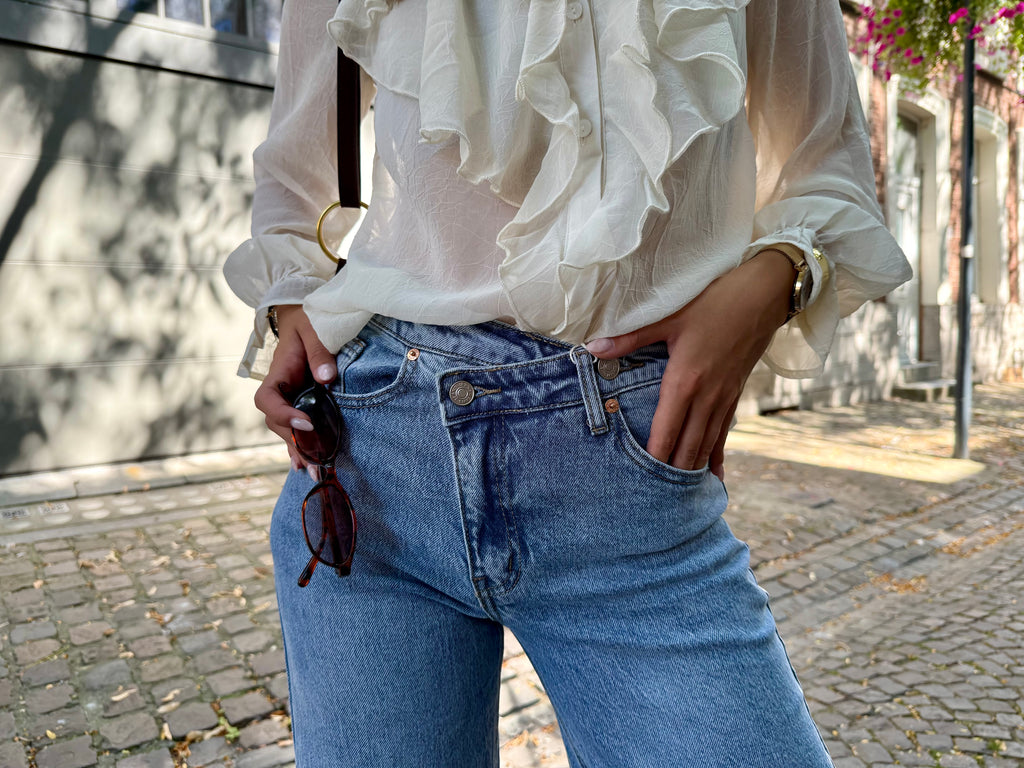 Jeans asymétrique Anais