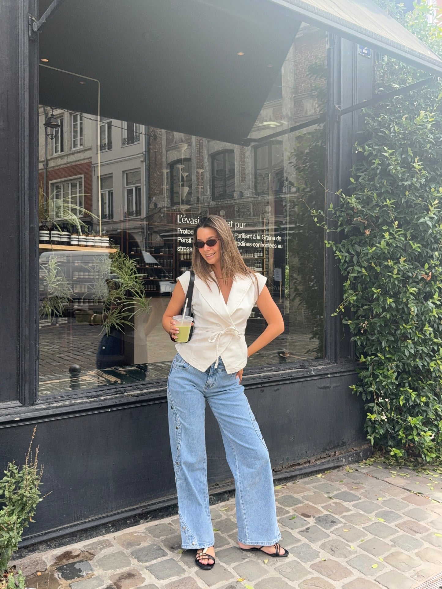 Jeans à clous Lily