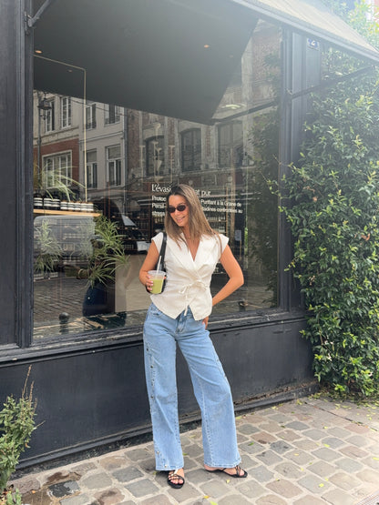 Jeans à clous Lily