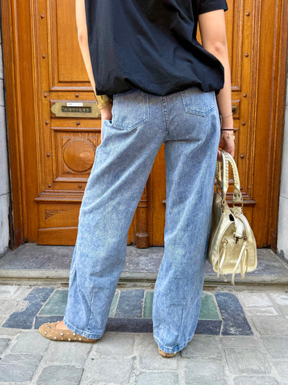 Jeans ballon Jessie (bleu)