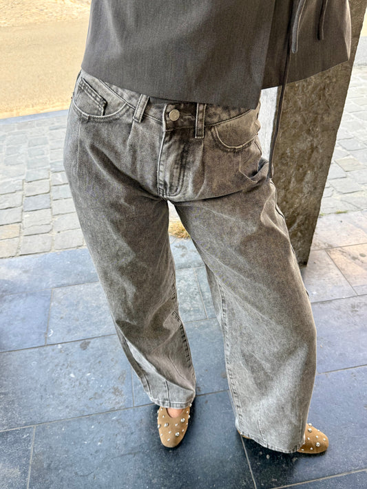 Jeans ballon Jessie (gris)