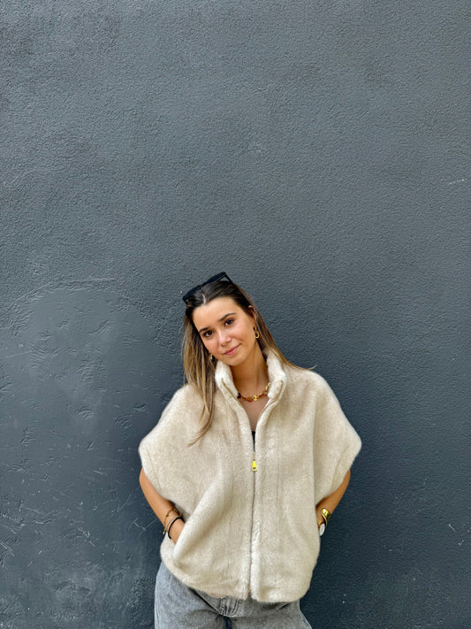 Veste fourrure Patricia  (réversible)