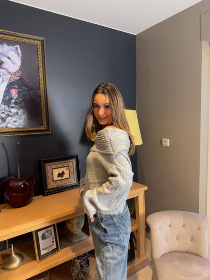 Pull col bardot Léa