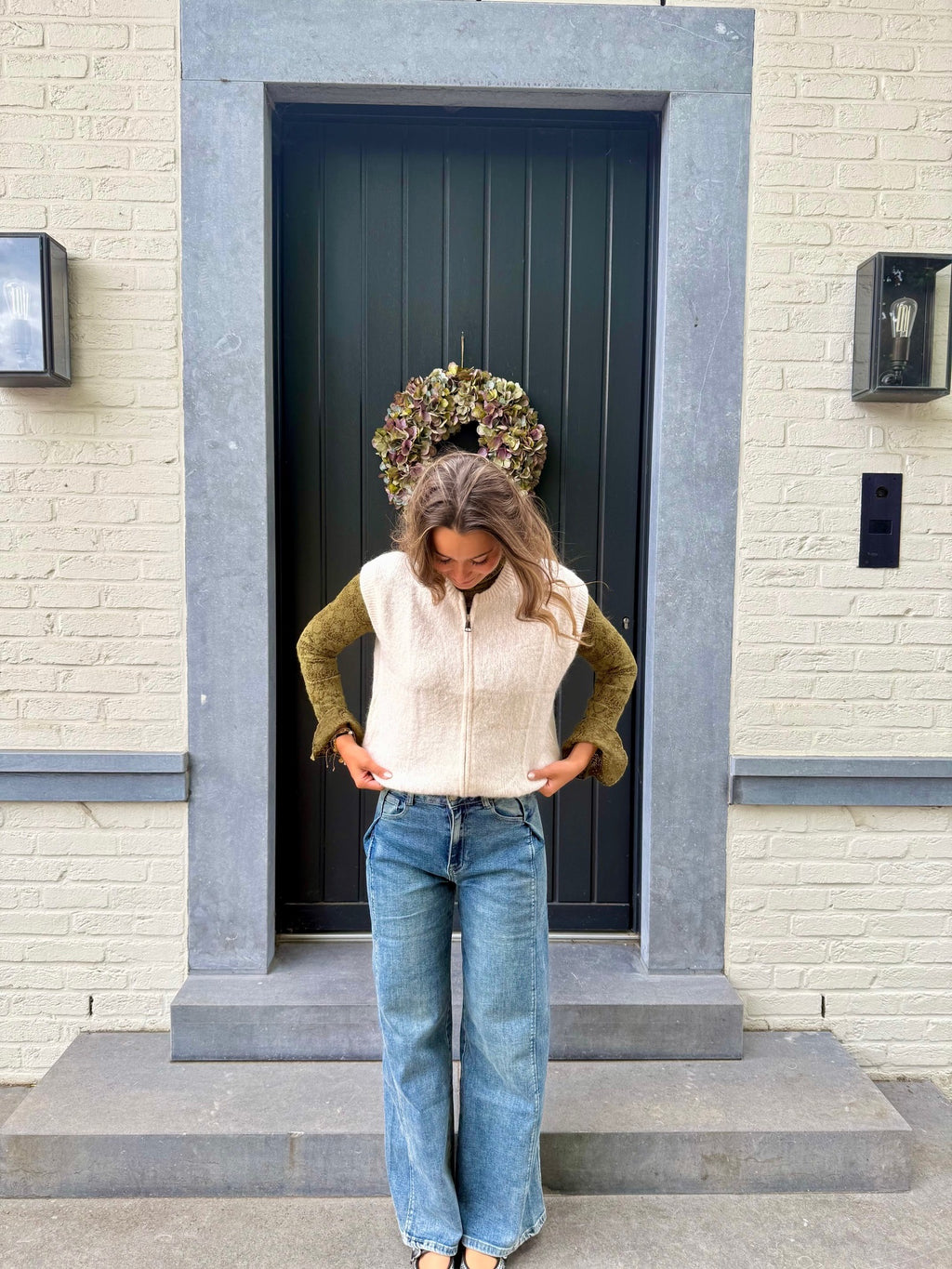 Jeans bleu Ambre