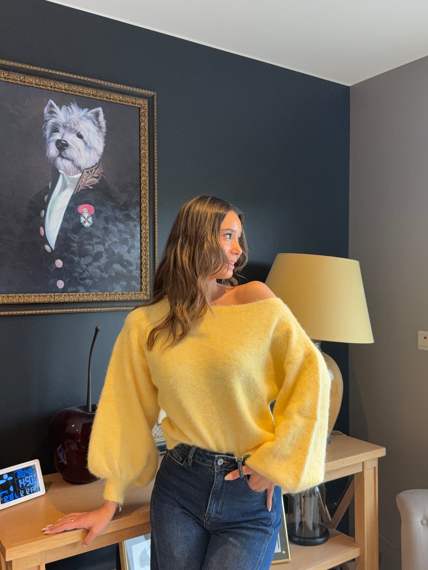 Pull épaule dénudée Maria