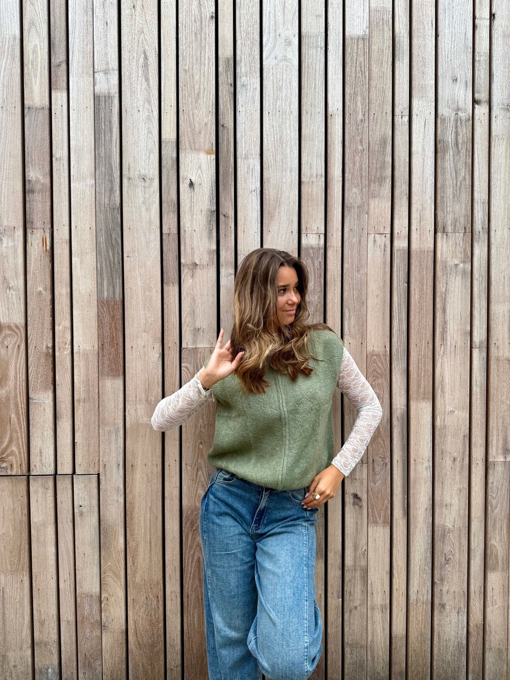 Jeans bleu Ambre