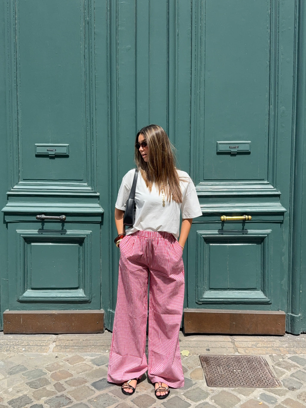 Pantalon vichy