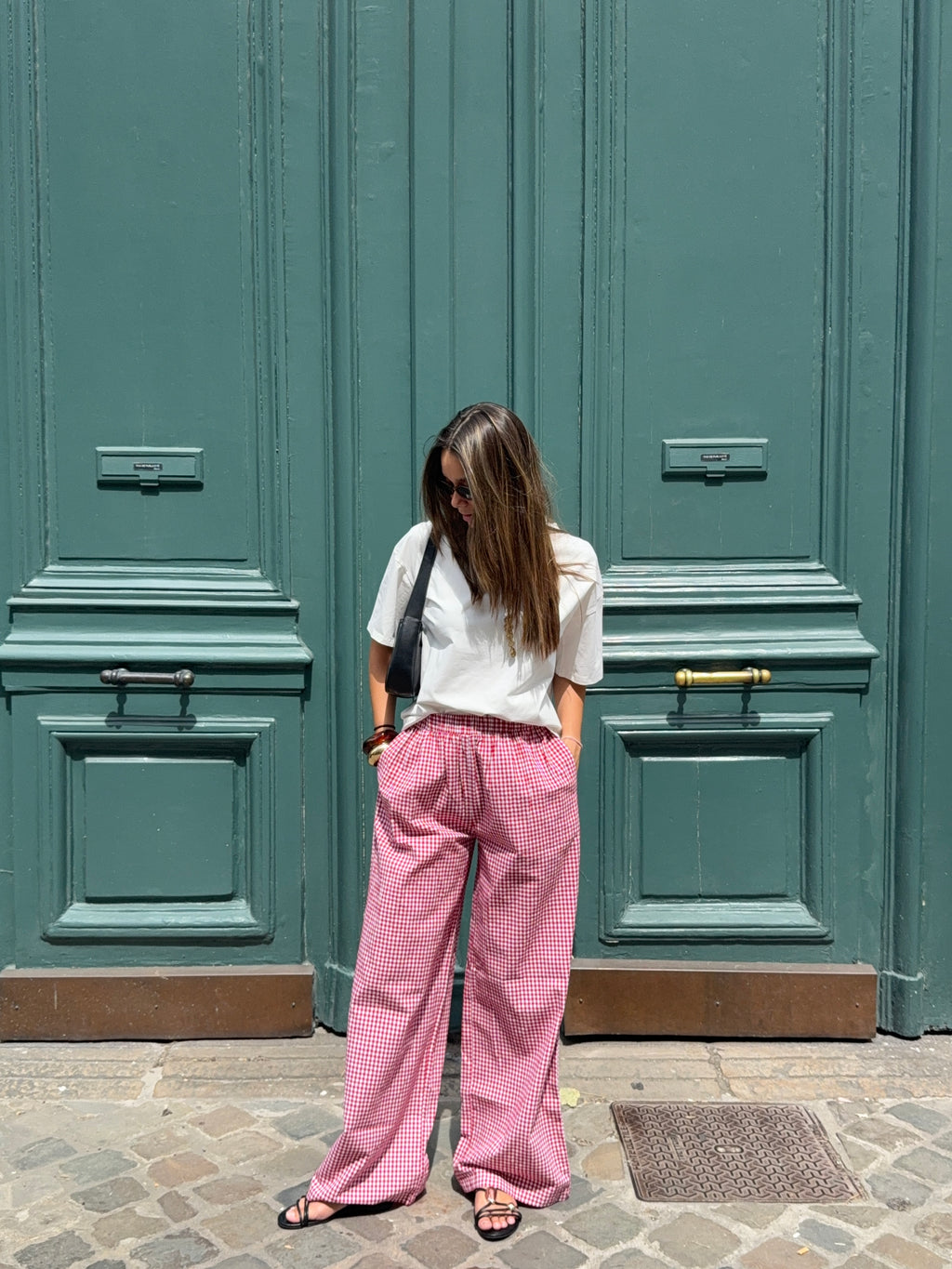Pantalon vichy