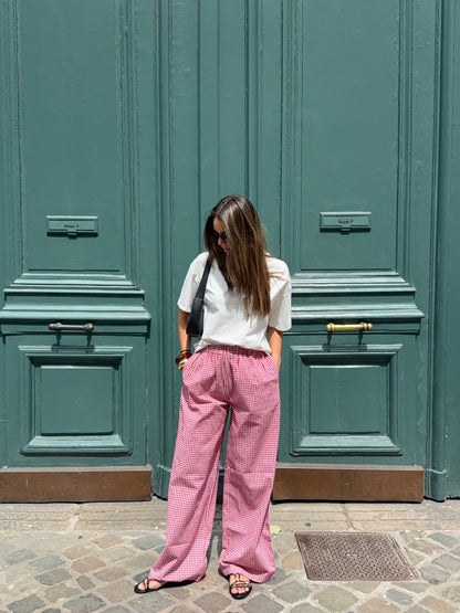 Pantalon vichy