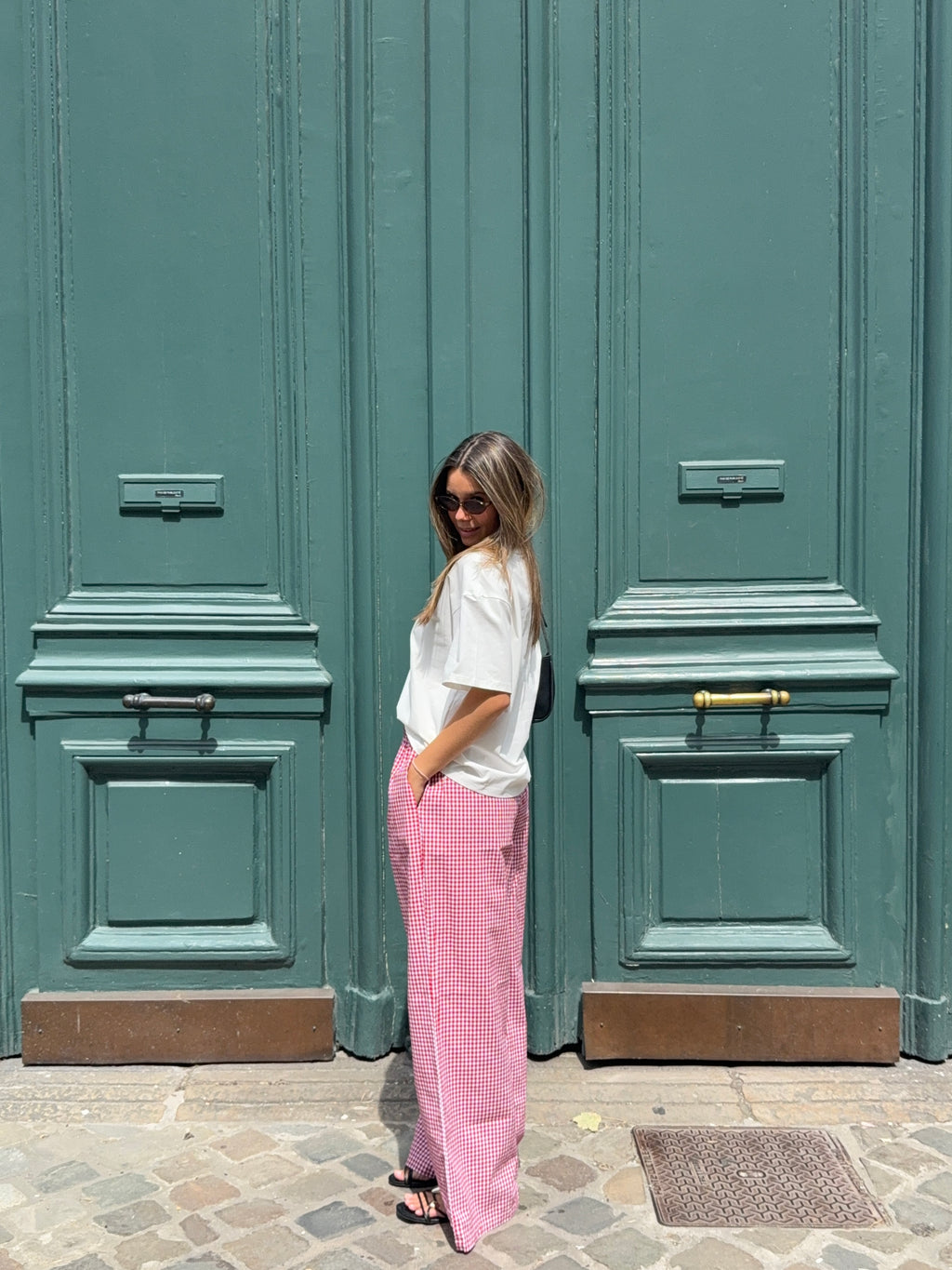 Pantalon vichy