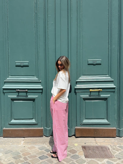 Pantalon vichy