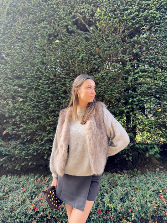 Jupe-short Val (brune)