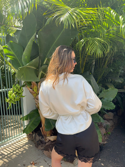 Veste satin Giulia