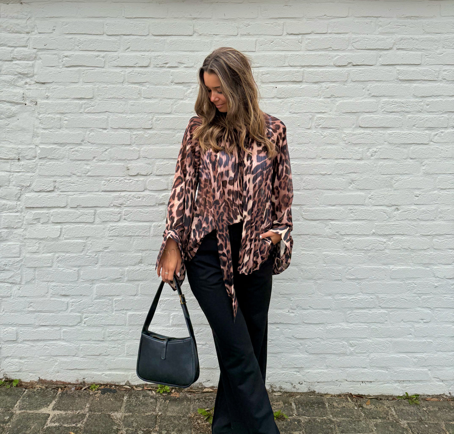 Blouse fluide léopard Héloise