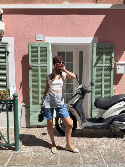 Bermuda en jeans