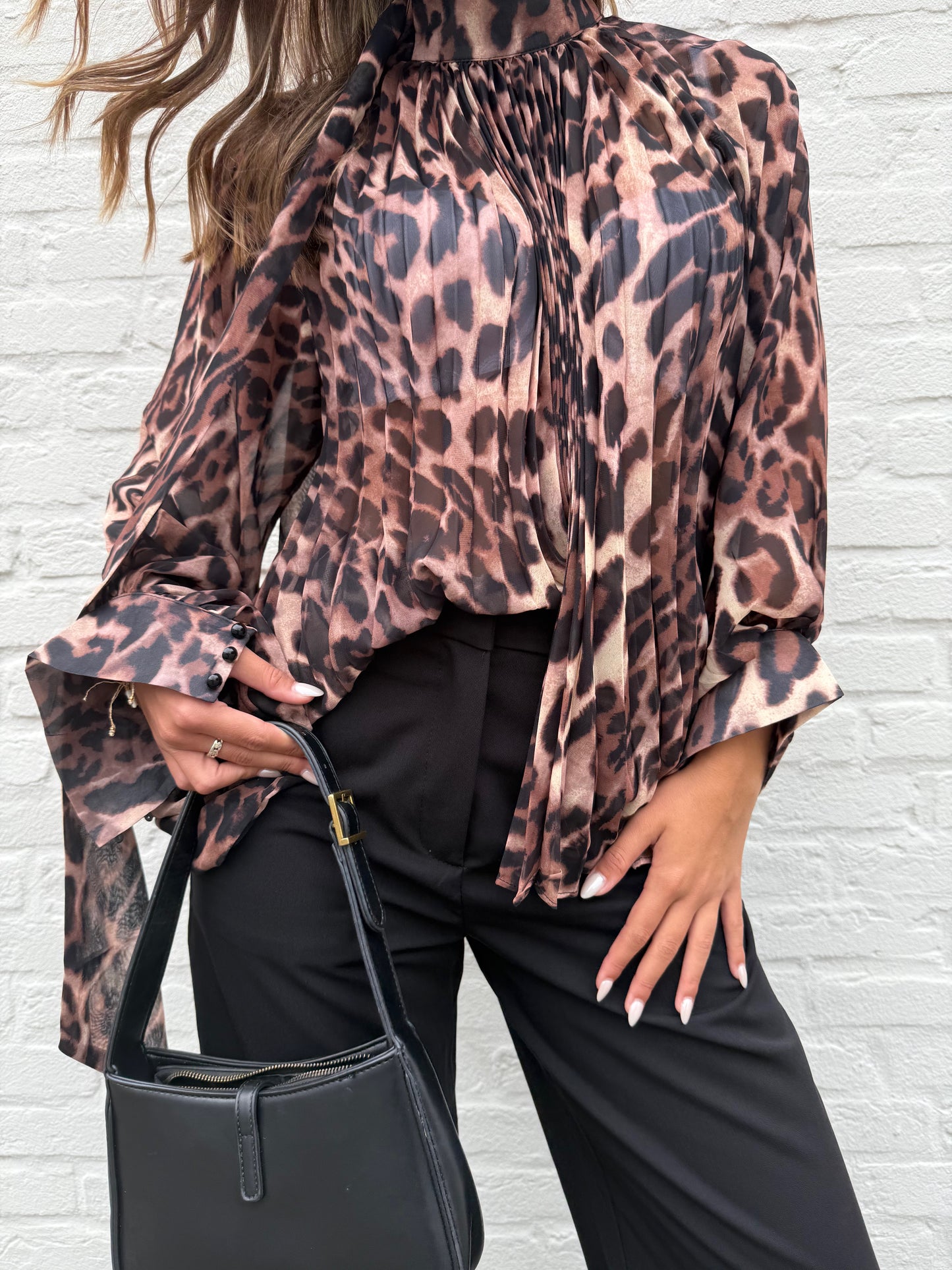 Blouse fluide léopard Héloise