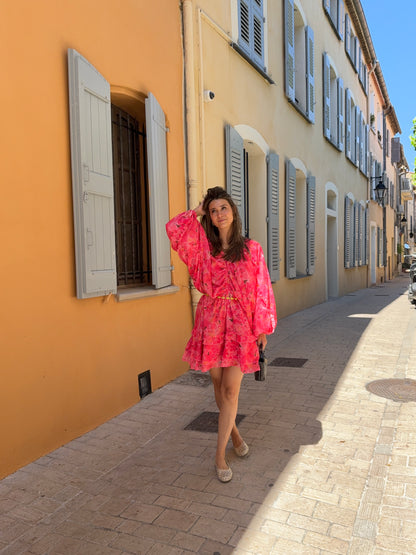 Robe fleurie
