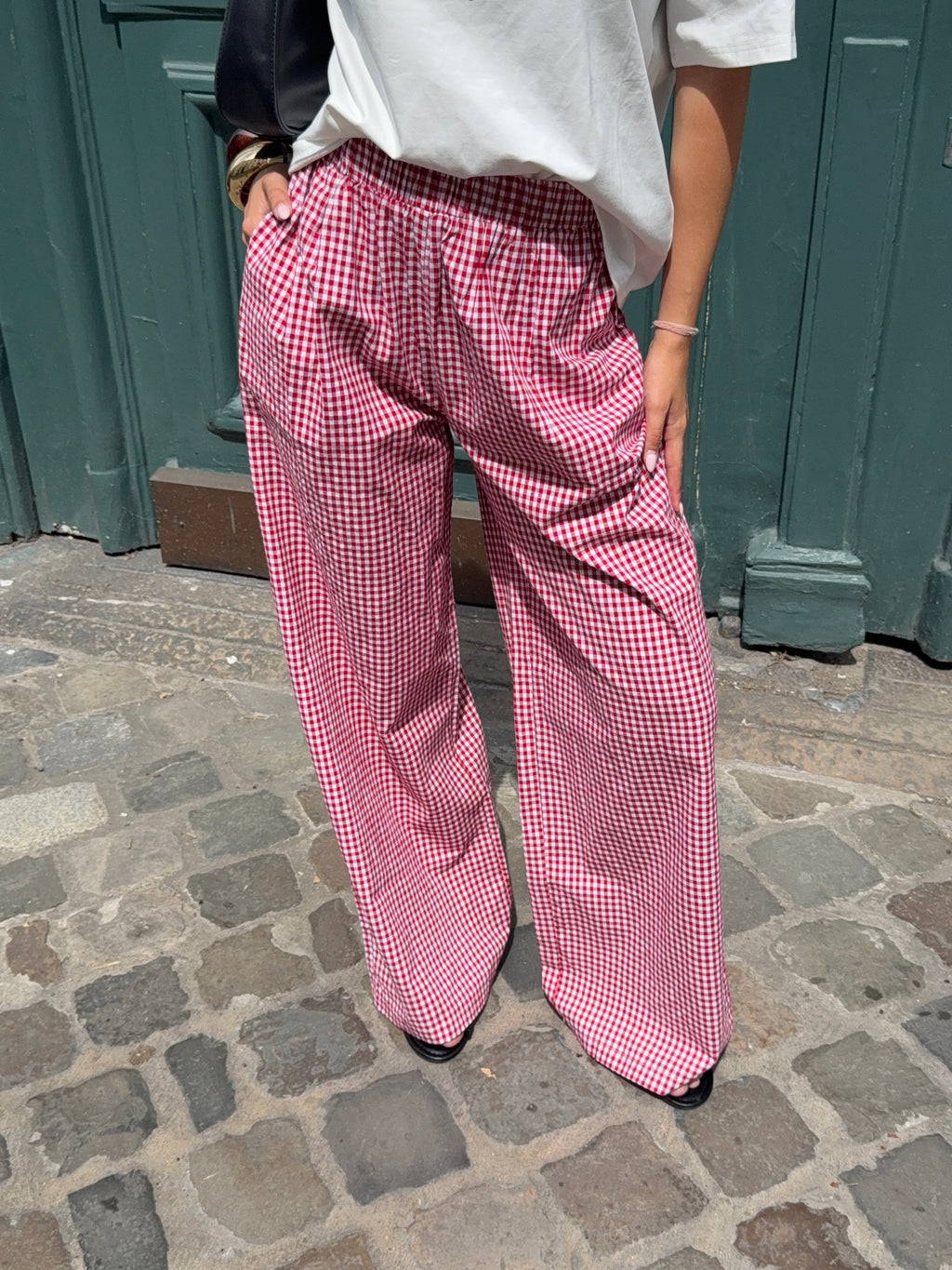 Pantalon vichy