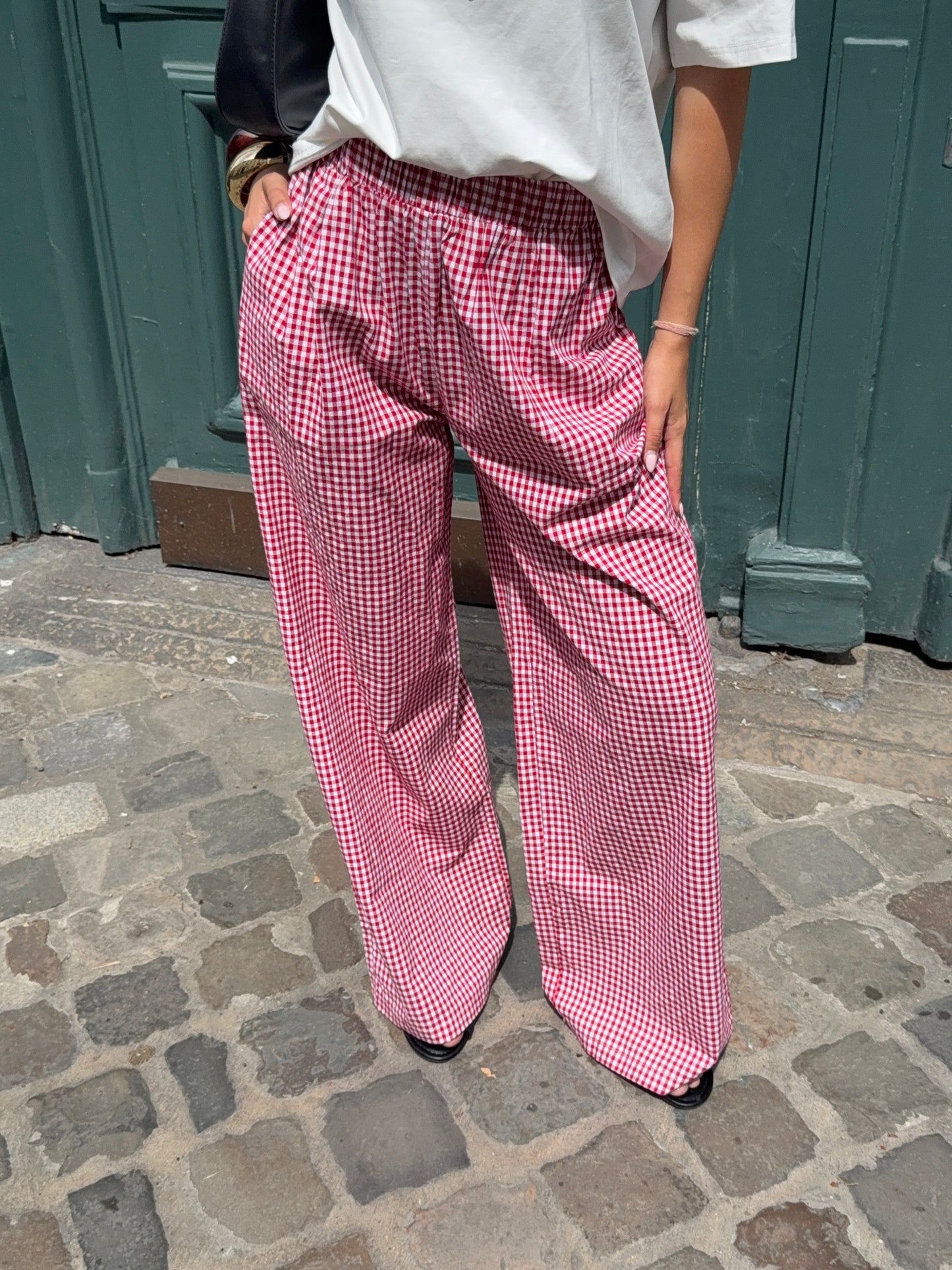 Pantalon vichy