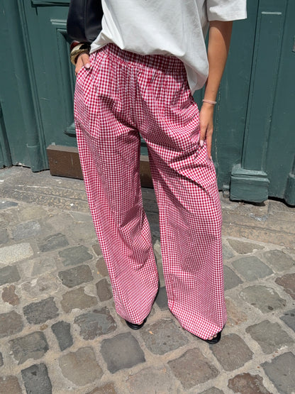 Pantalon vichy