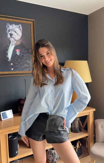 Chemise dos ouvert Amélie