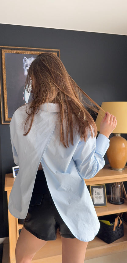 Chemise dos ouvert Amélie