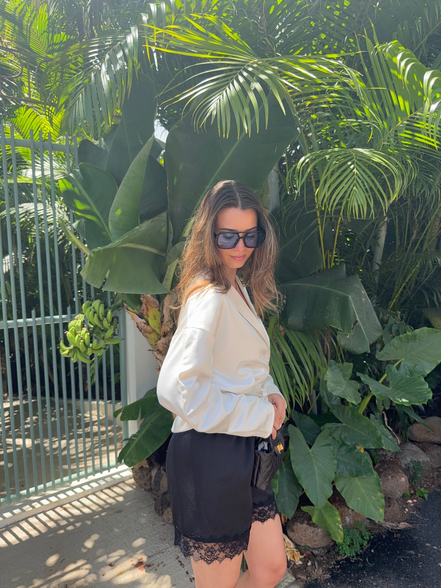 Veste satin Giulia
