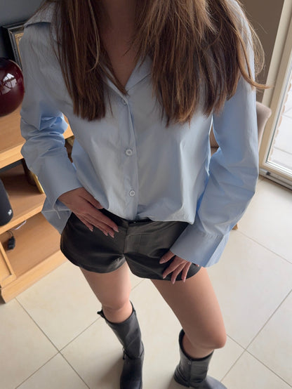 Short simili cuir Lya