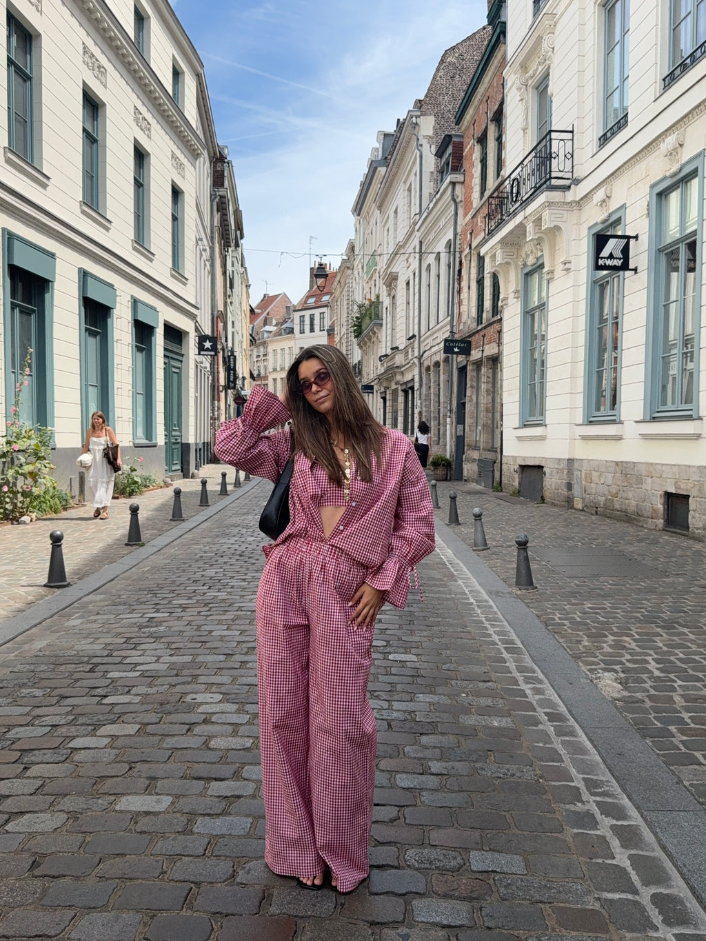 Pantalon vichy