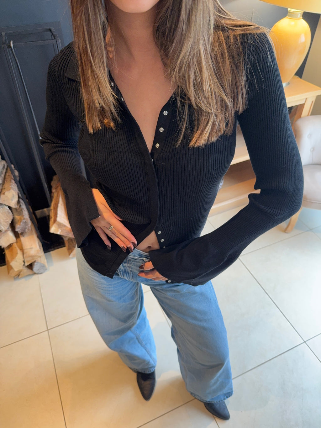 Cardigan fin Anéa