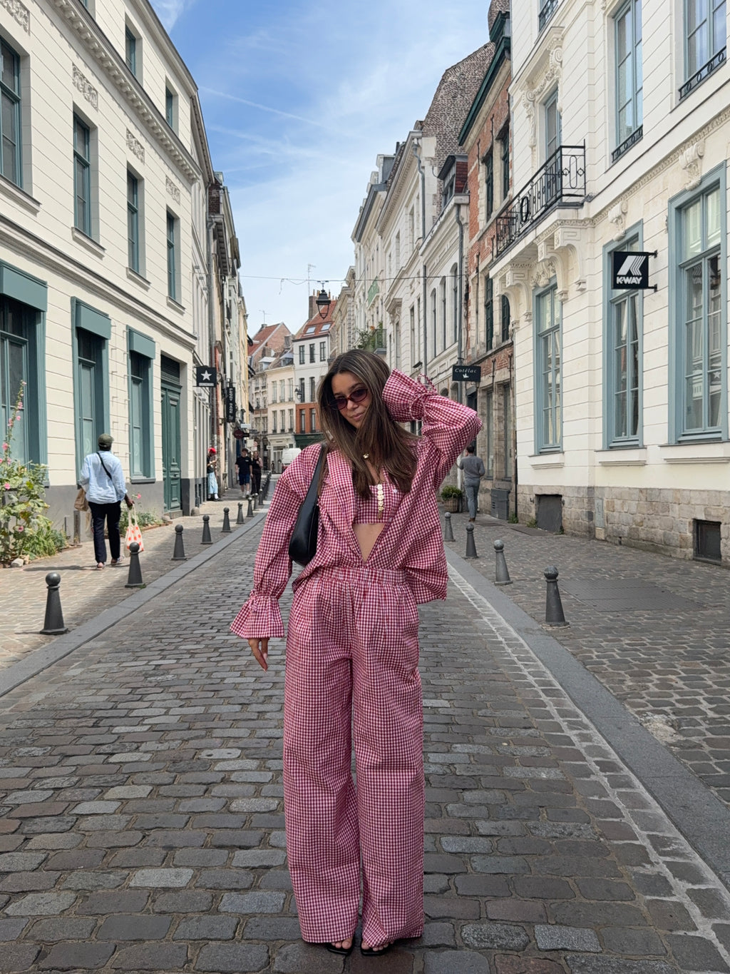 Pantalon vichy