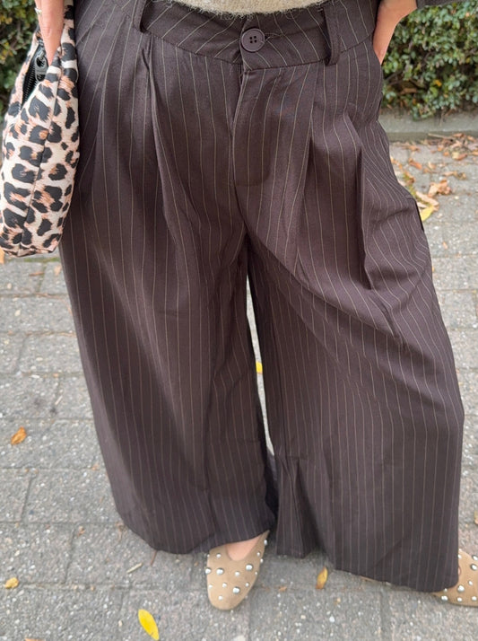 Pantalon ligné Livia