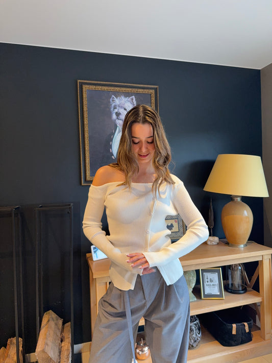 Cardigan asymétrique Lola