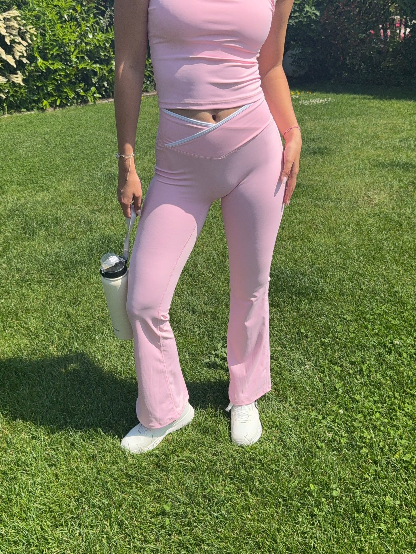 Ensemble de sport rose