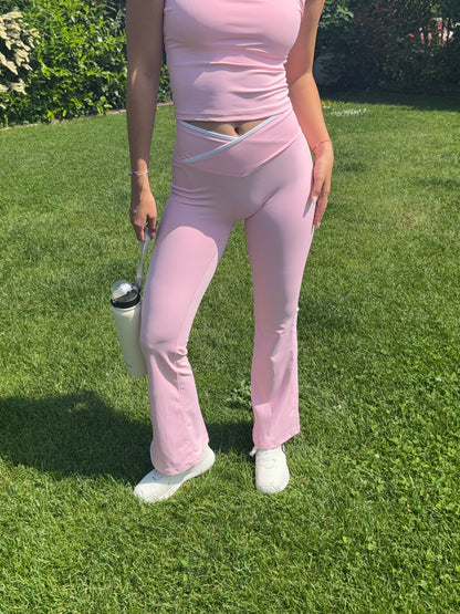 Ensemble de sport rose