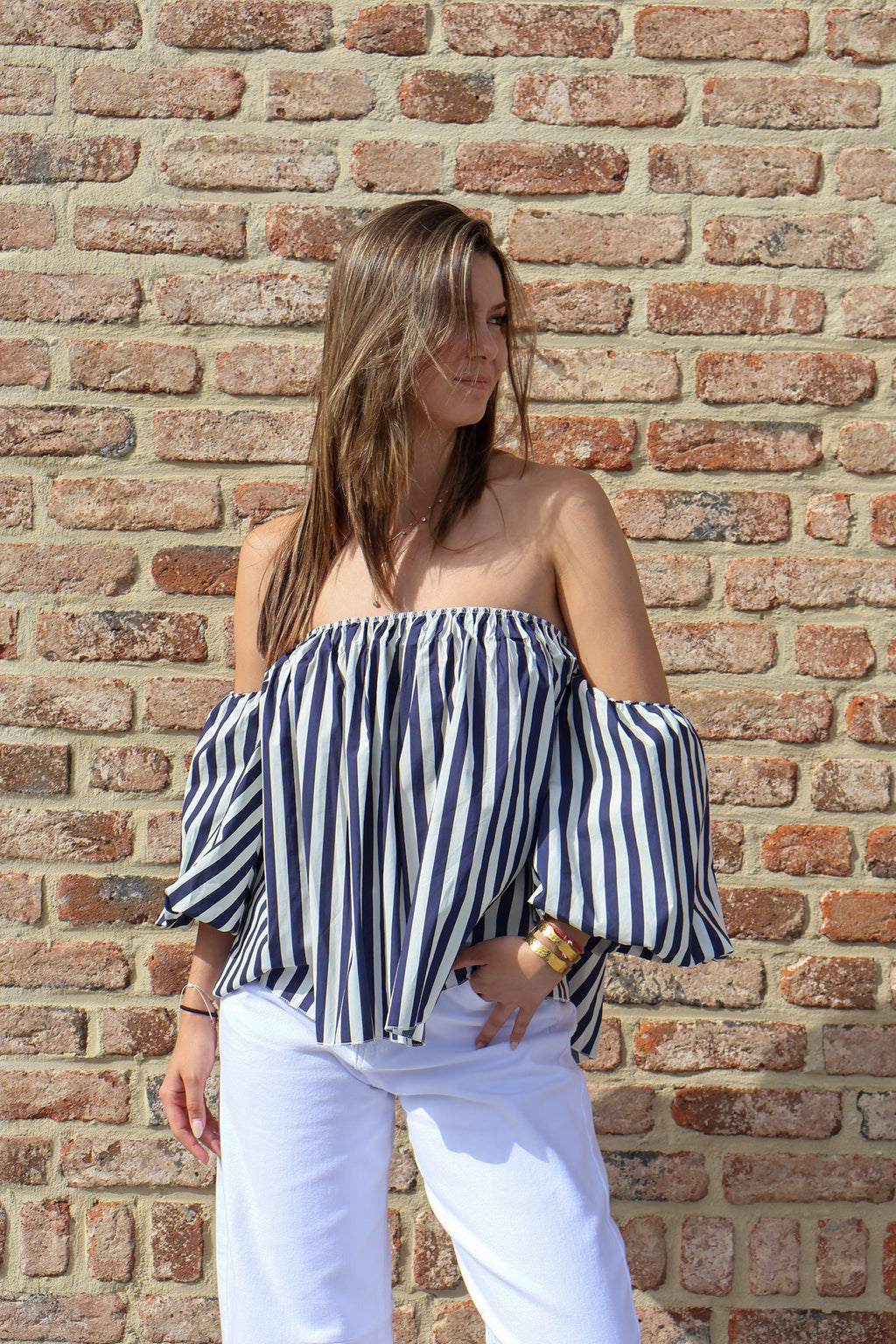 Bustier ligné