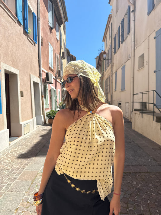 Foulard jaune