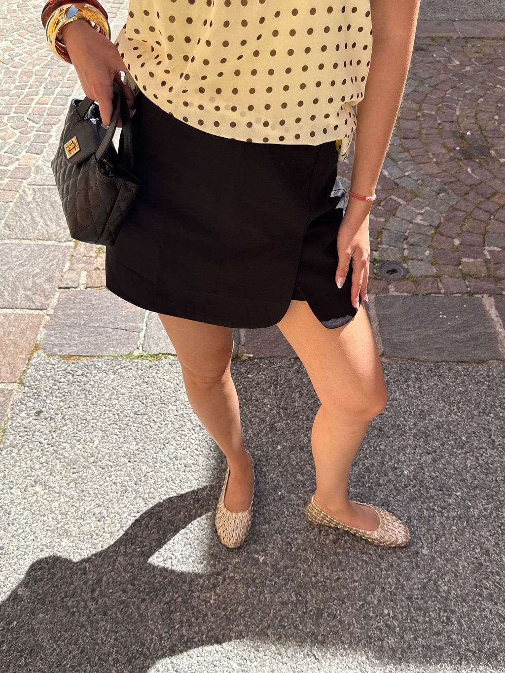 Jupe-short (noire)
