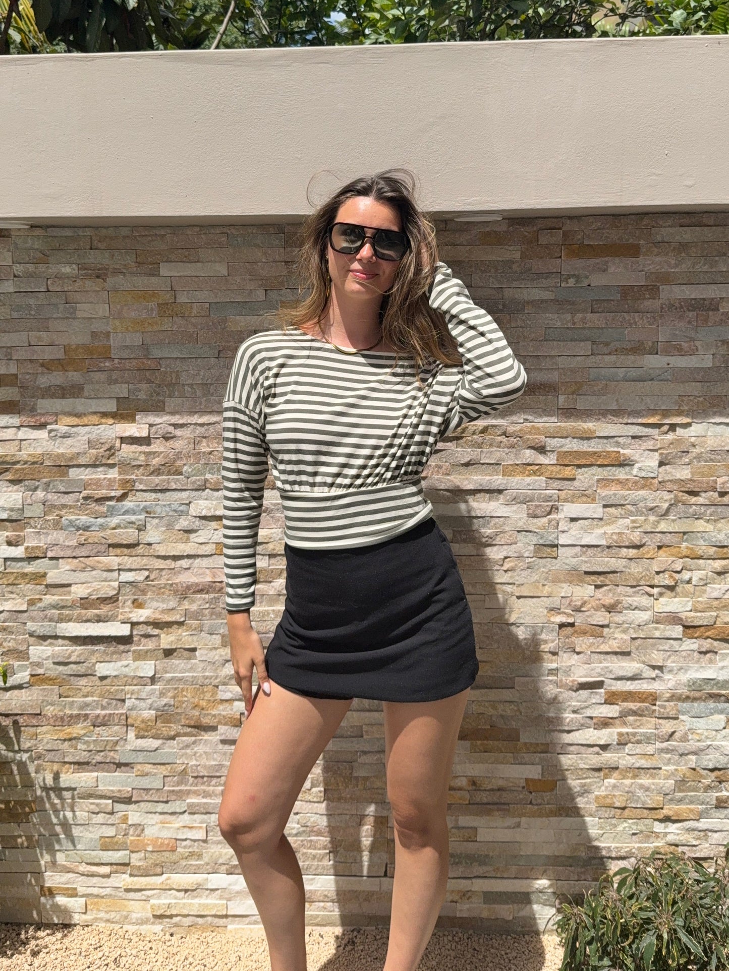 Top lignée asymétrique Alya