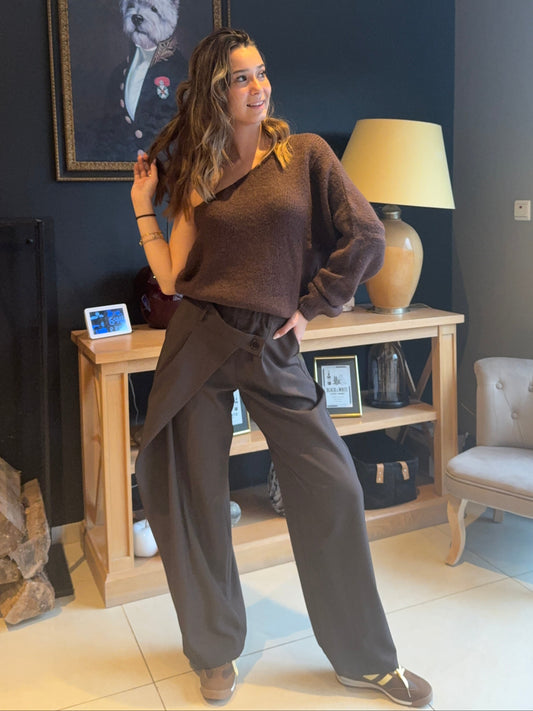 Pantalon asymétrique