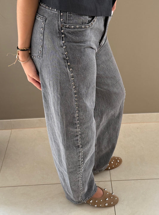 Jeans à clous Cass
