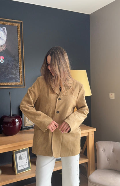 Blazer suédine Éva