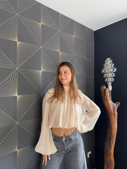 Blouse manches bouffantes Chiara