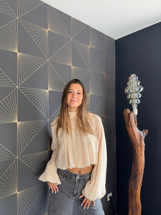 Blouse manches bouffantes Chiara